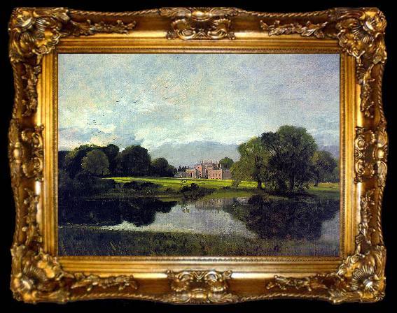 framed  John Constable Malvern Hall,, ta009-2